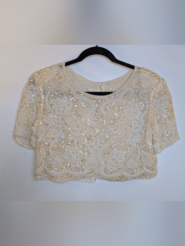 Vintage beaded alfred angelo - beaded,